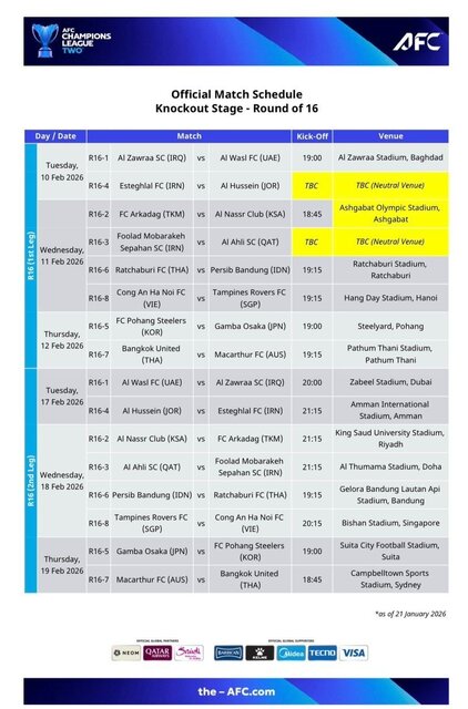 بازی‌ نمایندگان فوتبال ایران در آسیا به زمین بی‌طرف منتقل شد