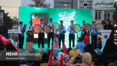 جشن بزرگ امت احمد باشکوه در اردبیل برگزار شد