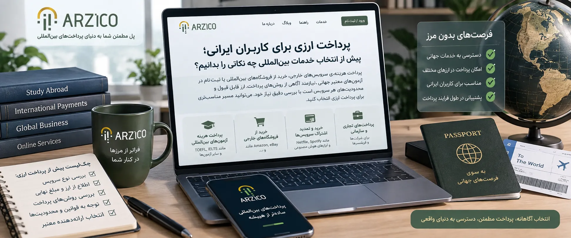 هویت و اطلاعات قابل‌بررسی | ارزیکو